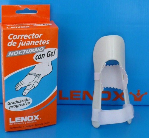 Corrector Nocturno de Juanetes Plástico con Gel